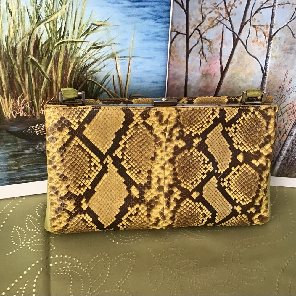 Versace Python Shoulder Bag - Picture 2 of 9